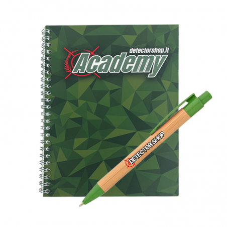Detectorshop Academy Notebook + Detectorshop Pen