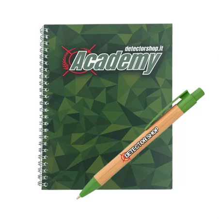 Detectorshop Academy Notebook + Detectorshop Pen