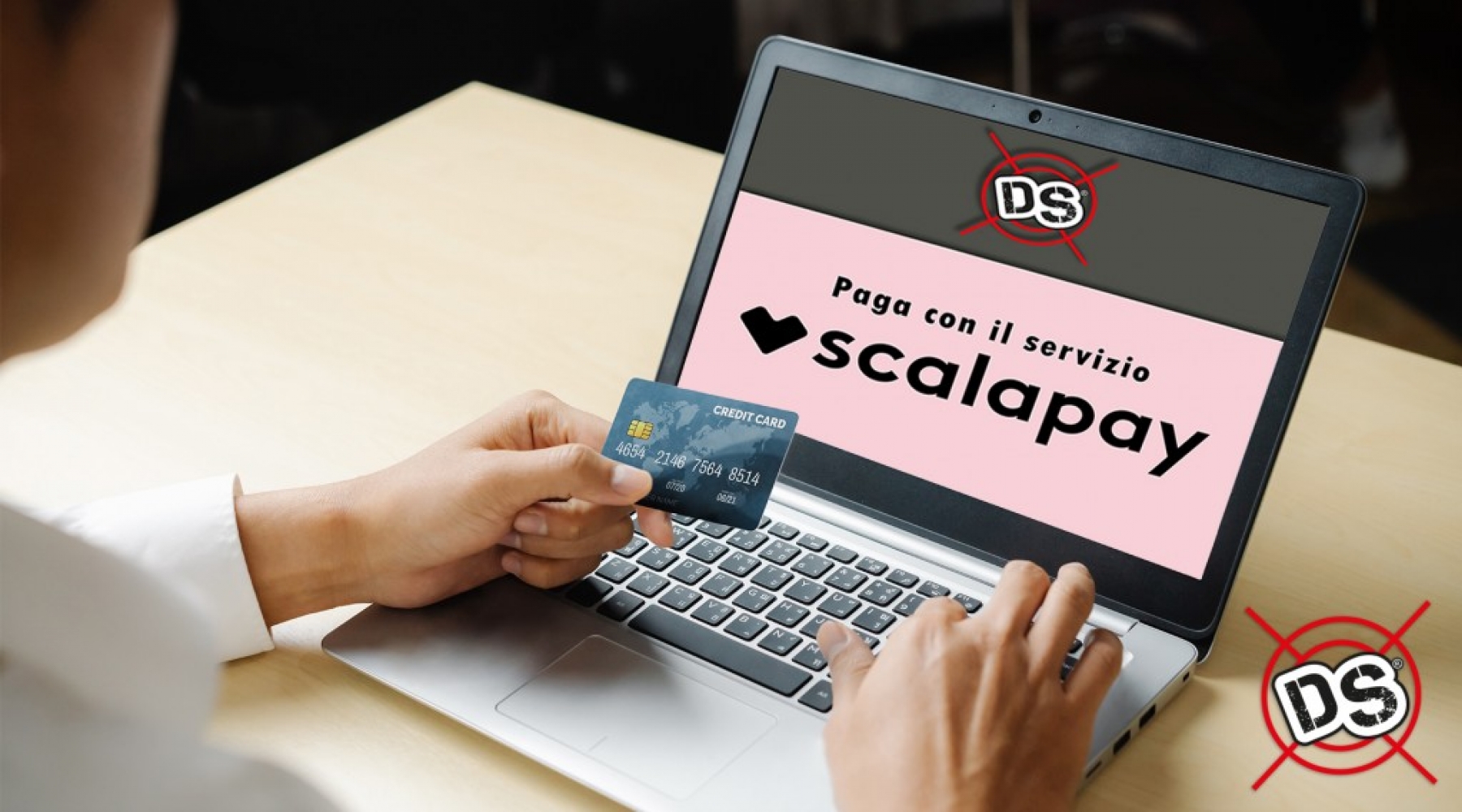 Paga a rate con Scalapay