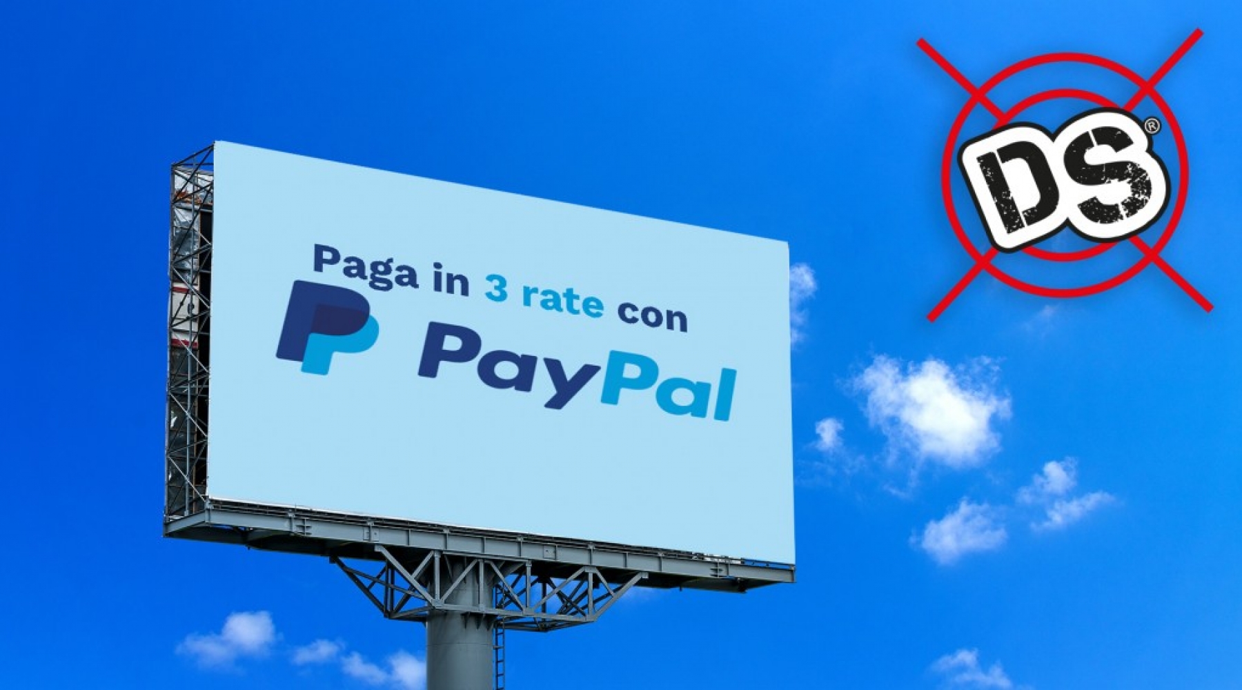 PayPal - Paga in 3 rate senza interessi su Detectorshop